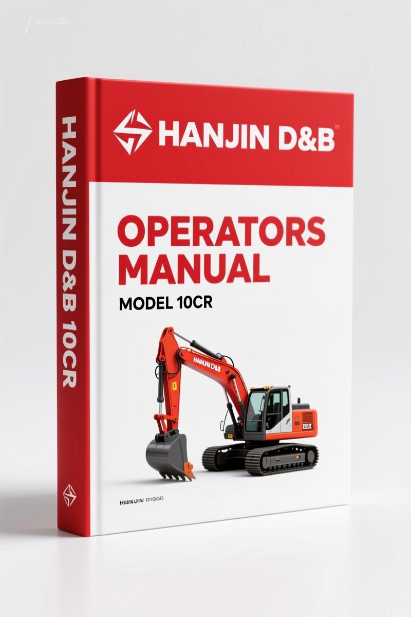 Hanjin D&B 10CR Operators Manual – OEM Specs for Safe Operation