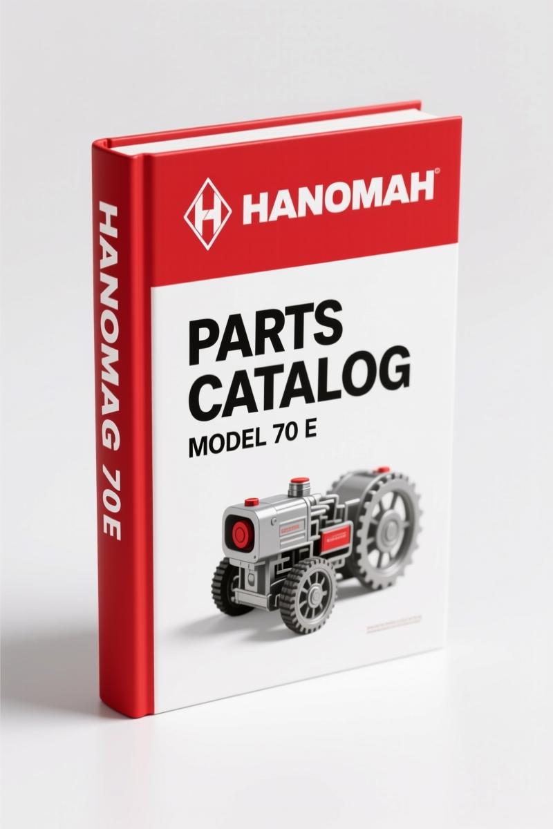 Hanomag 70 E Parts Catalog – 767 Pages of OEM Specs