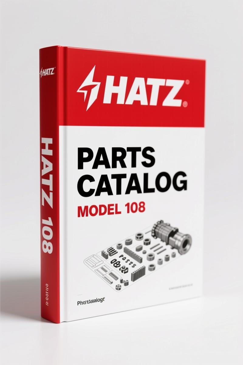 HATZ 108 Parts Catalog – OEM Exploded-View Diagrams & Part Numbers