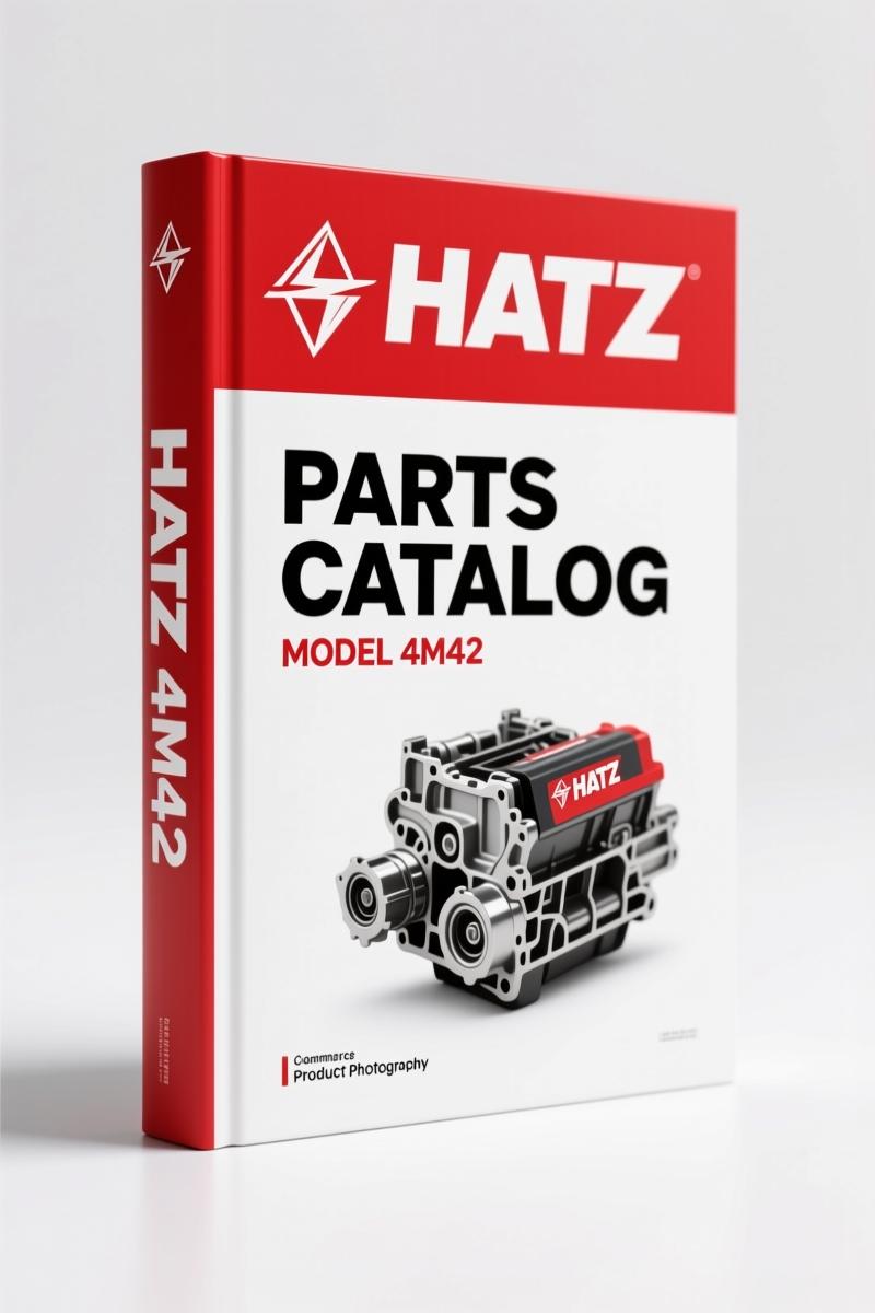 HATZ 4M42 2008 Parts Catalog – 40 Pages of OEM Spare Part Numbers