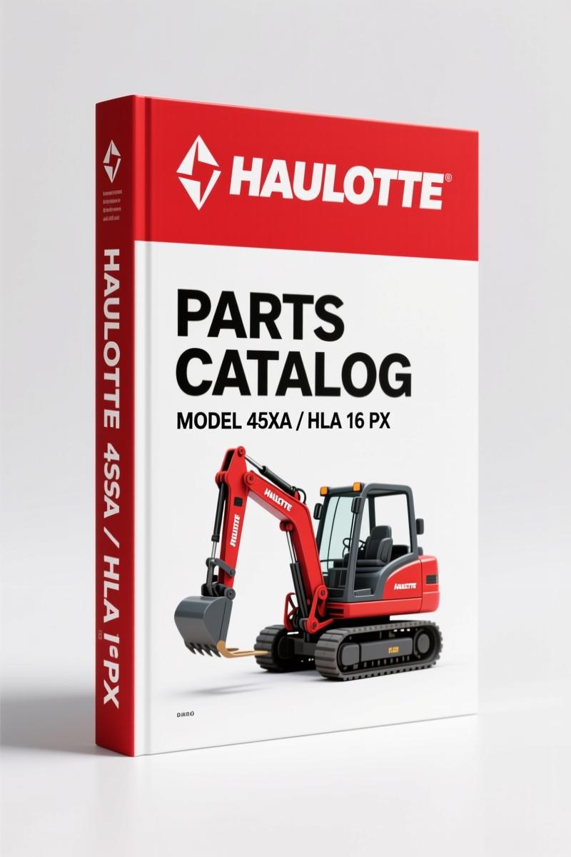 Haulotte 45XA, HLA 16 PX 2009 Parts Catalog – 84 Pages OEM Specs