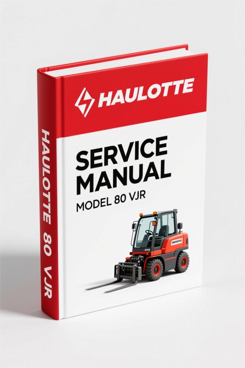 Haulotte 80 VJR, 105 VJR2 Service Manual – Factory Specs for Scissor Lift Repair