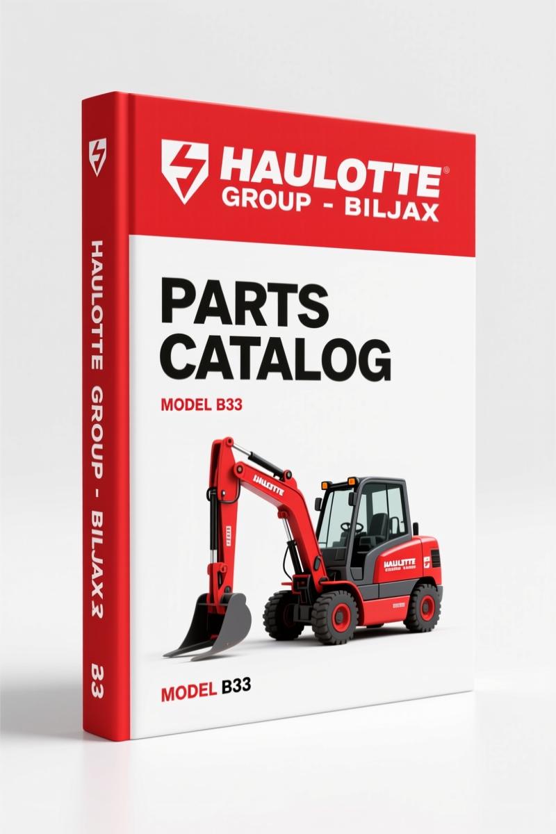 Haulotte Group | Biljax B33 2009 Parts Catalog – OEM Exploded-View Parts Identification
