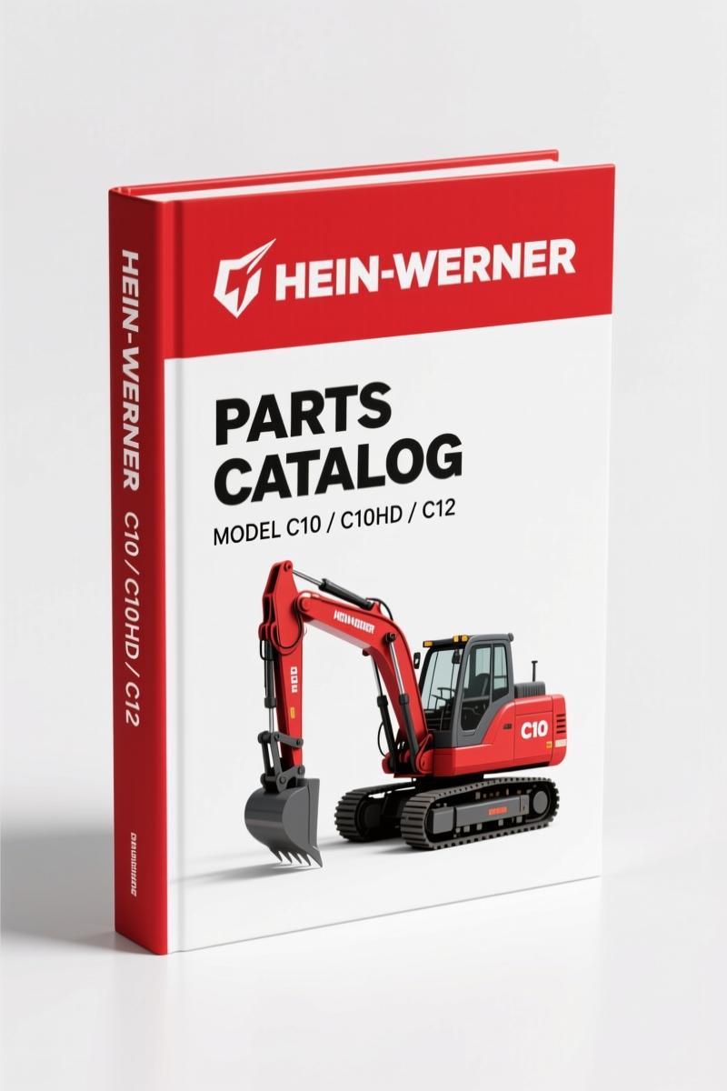 Hein-werner C10, C10Hd, C12 Parts Catalog – OEM Excavator Parts Breakdown