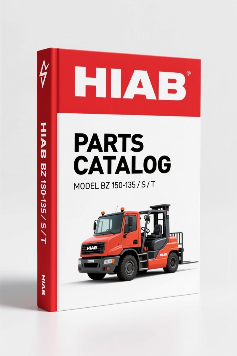 HIAB BZ 150-135, S, T Parts Catalog – 324 Pages of OEM Exploded Views