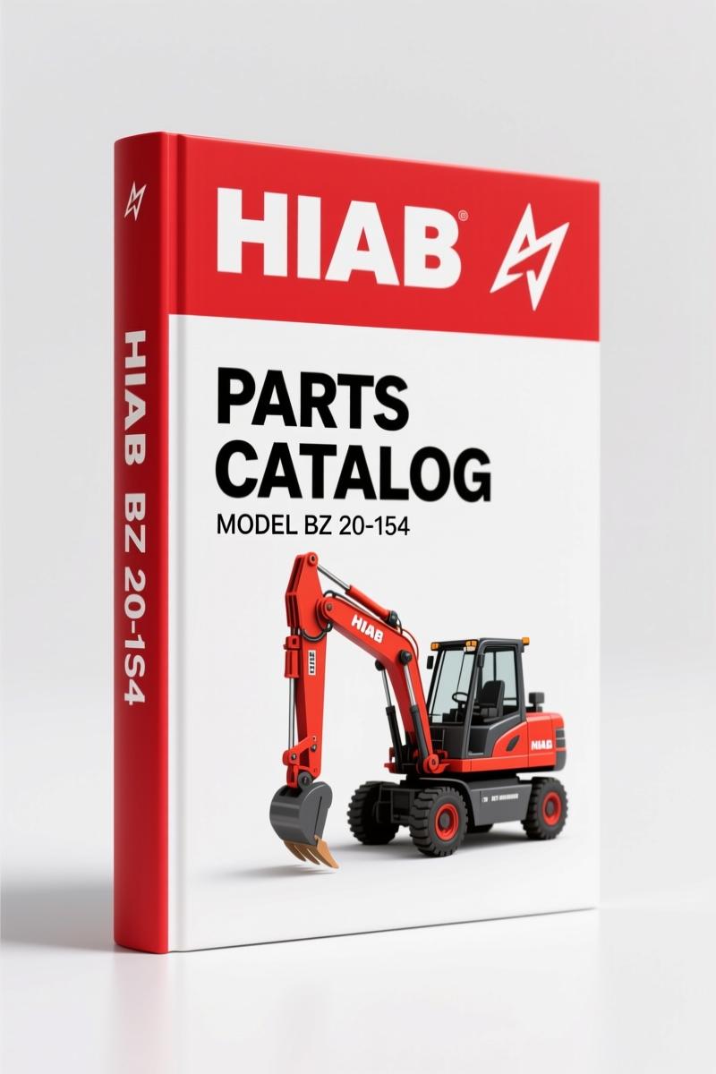 HIAB BZ 20-154 2009 Parts Catalog – OEM Exploded Views & Part Numbers