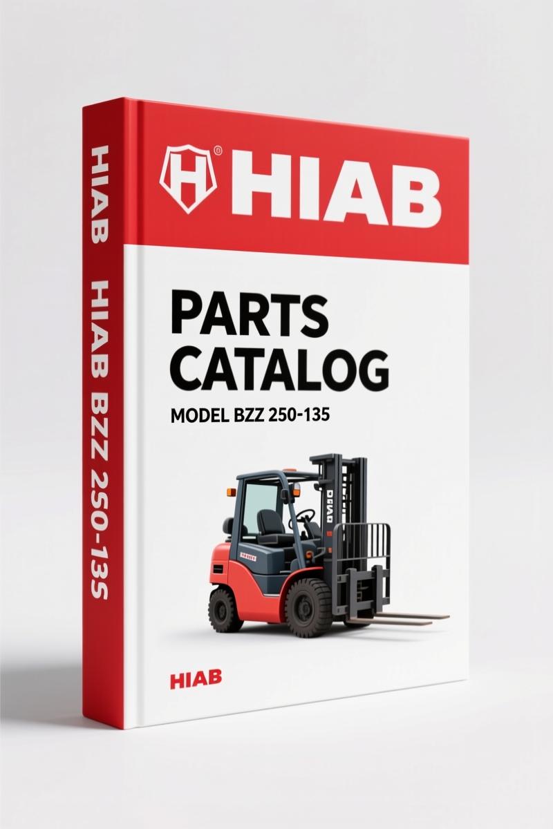 HIAB BZZ 250-135 2009 Parts Catalog – OEM Exploded Views & Part Numbers