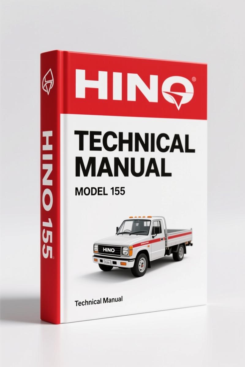 Hino 155, 195 2011 Technical Manual – OEM Specs for Diesel & Hybrid