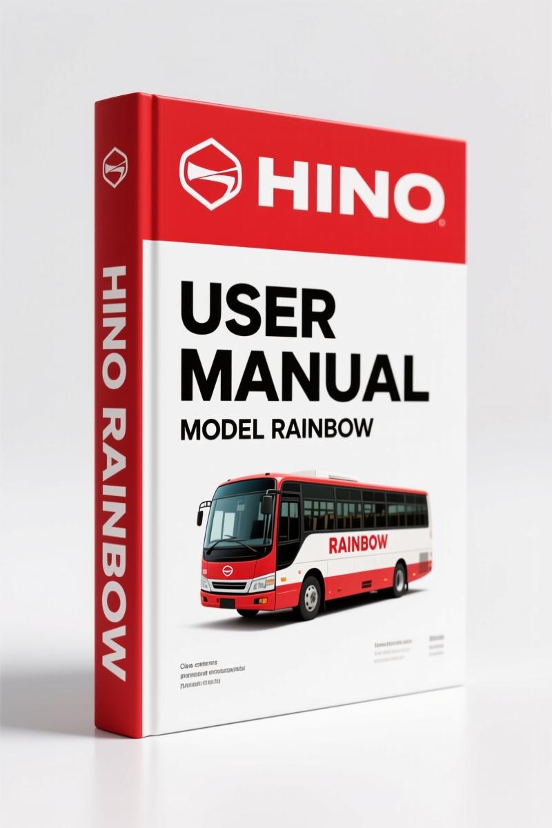 Hino Rainbow User Manual – 179-Page OEM Operator’s Guide