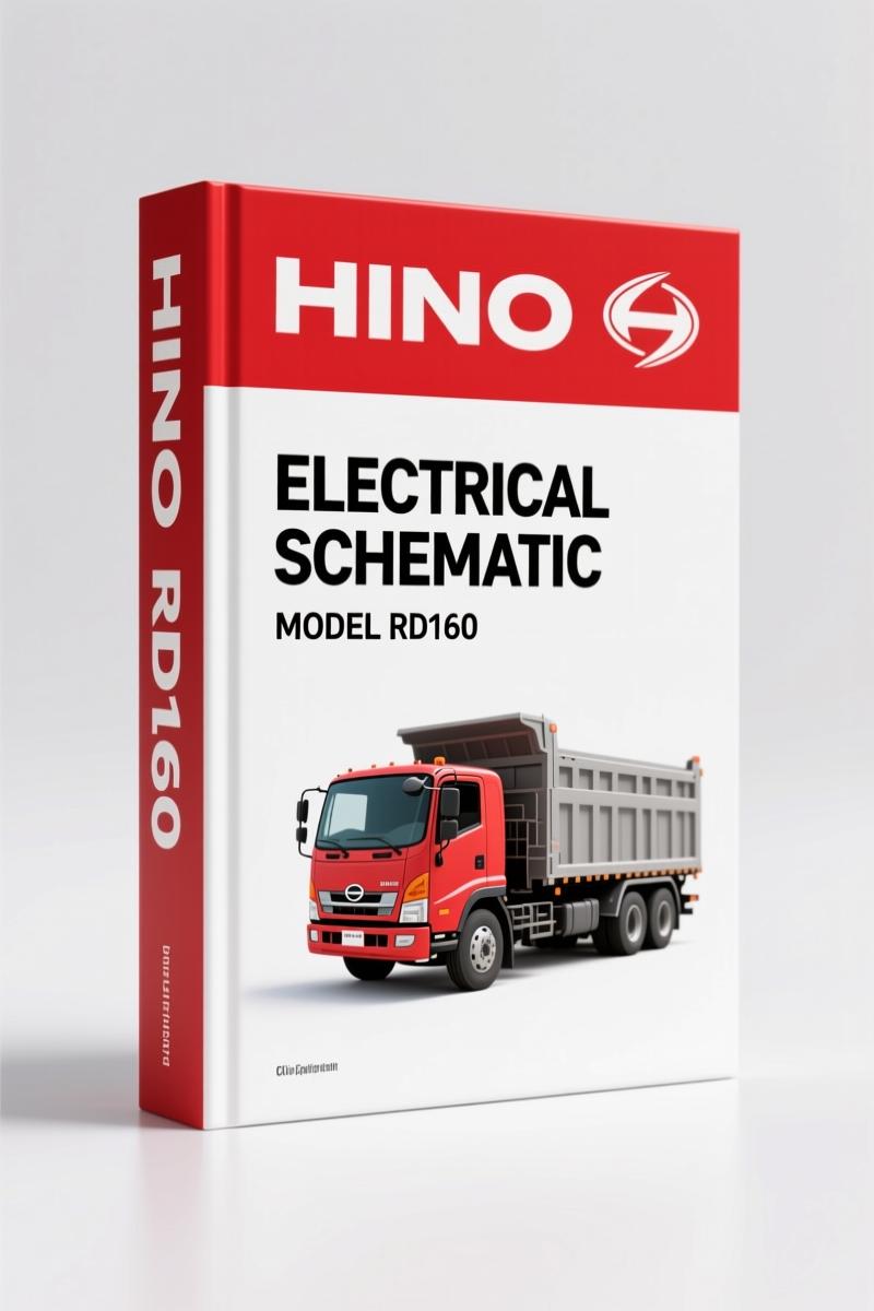 Hino RD160 Electrical Schematic – 14-Page OEM Wiring Diagram