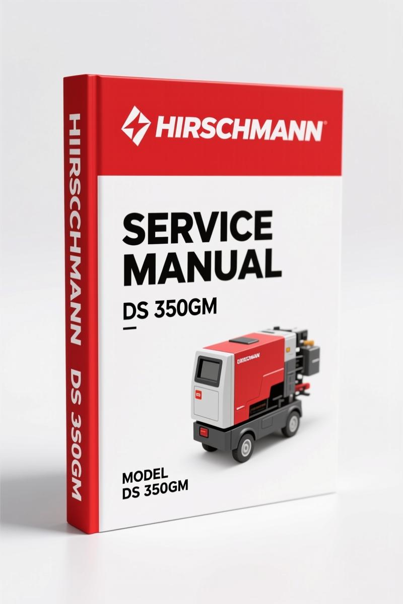 Hirschmann DS 350GM 2005 Service Manual – OEM LMI