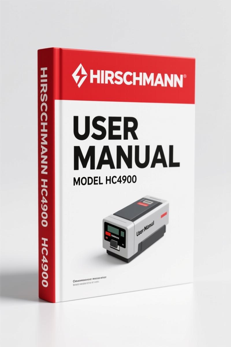 Hirschmann HC4900 2014 User Manual – OEM Specs for Load Moment Indicator