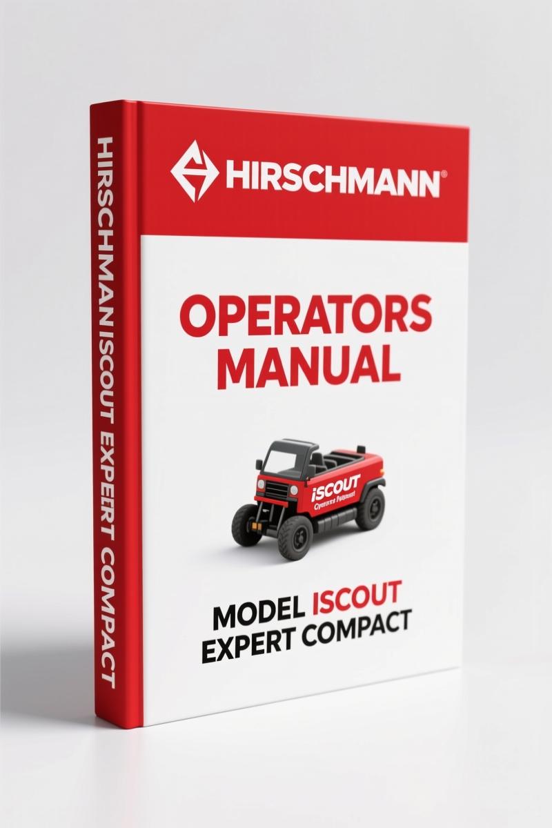 Hirschmann iSCOUT expert compact 2007 Operators Manual – OEM Specs