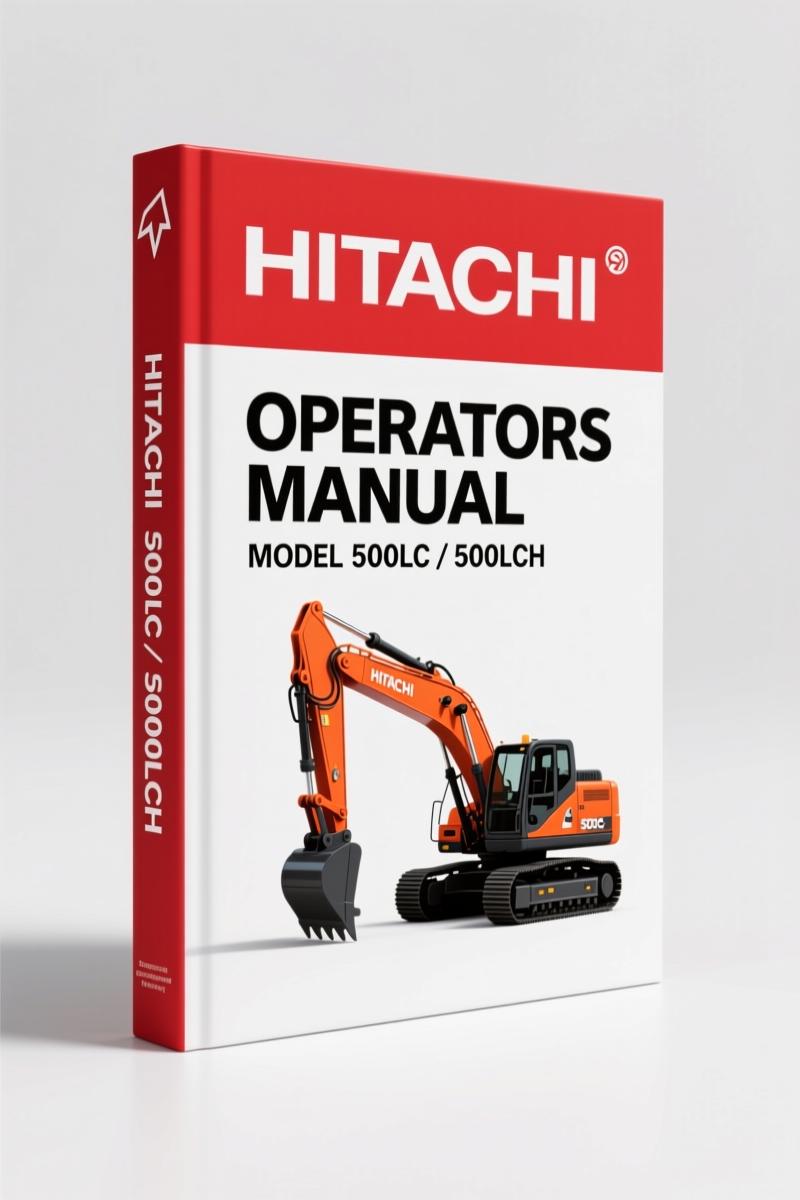 Fiat-hitachi 500LC, 500LCH 2004 Operators Manual – 324 Pages of Factory Specs