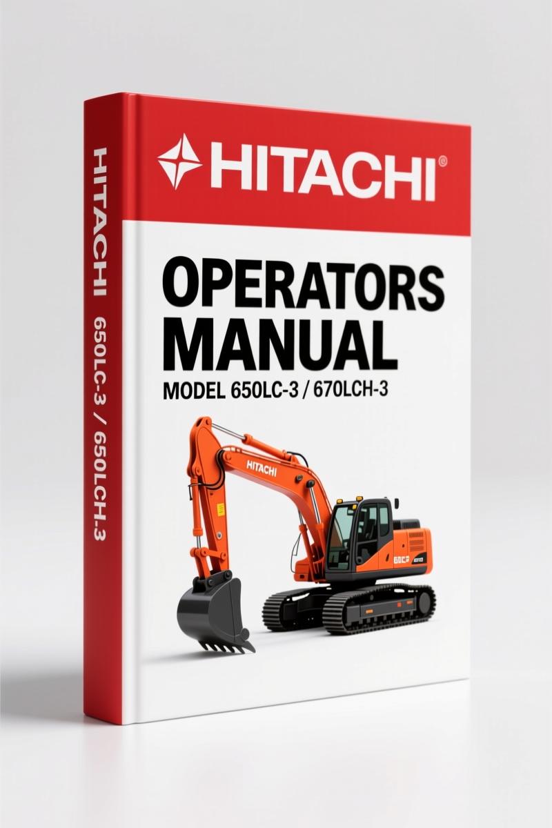 Fiat Hitachi 650LC-3, 670LCH-3 2007 Operators Manual – OEM Specs