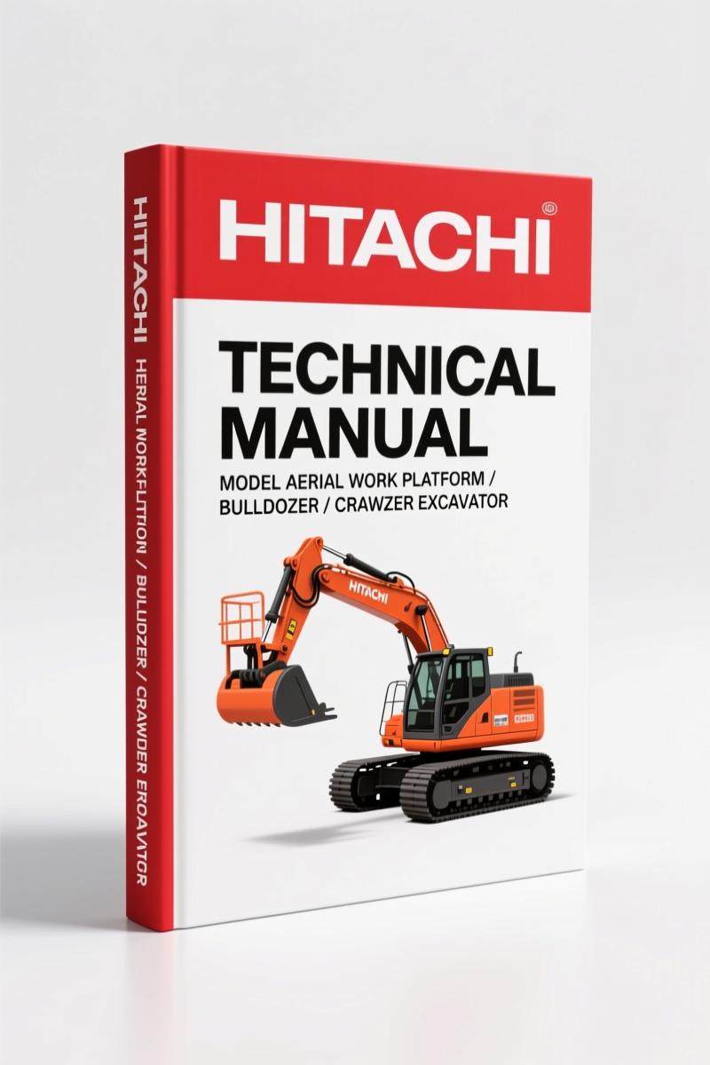 Fiat-hitachi Aerial Work Platform Bulldozer Crawler Excavator 2008 Technical Manual