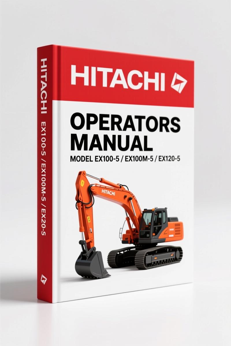 Fiat-hitachi EX120-5 EX130H-5 EX100-5 EX100M-5 1997 Operators Manual