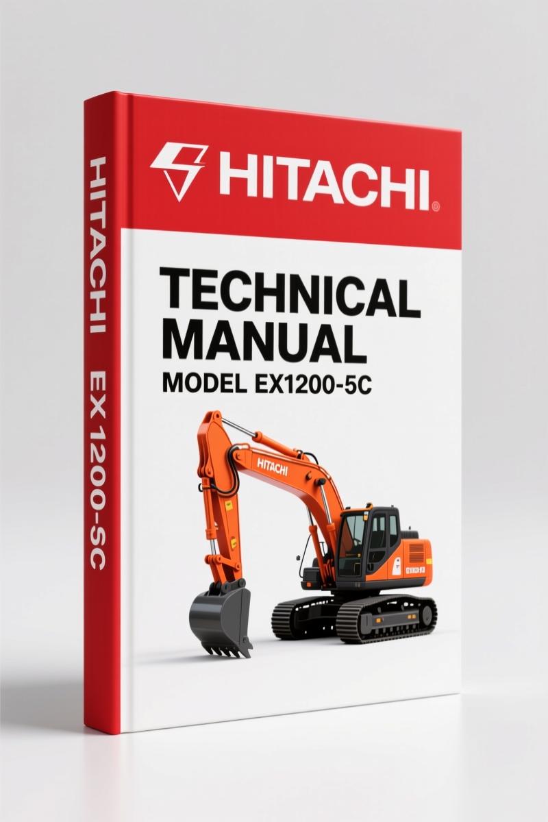 Hitachi Sumitomo EX1200-5C 2003 User Manual – 294 Pages of Factory Operating Specs