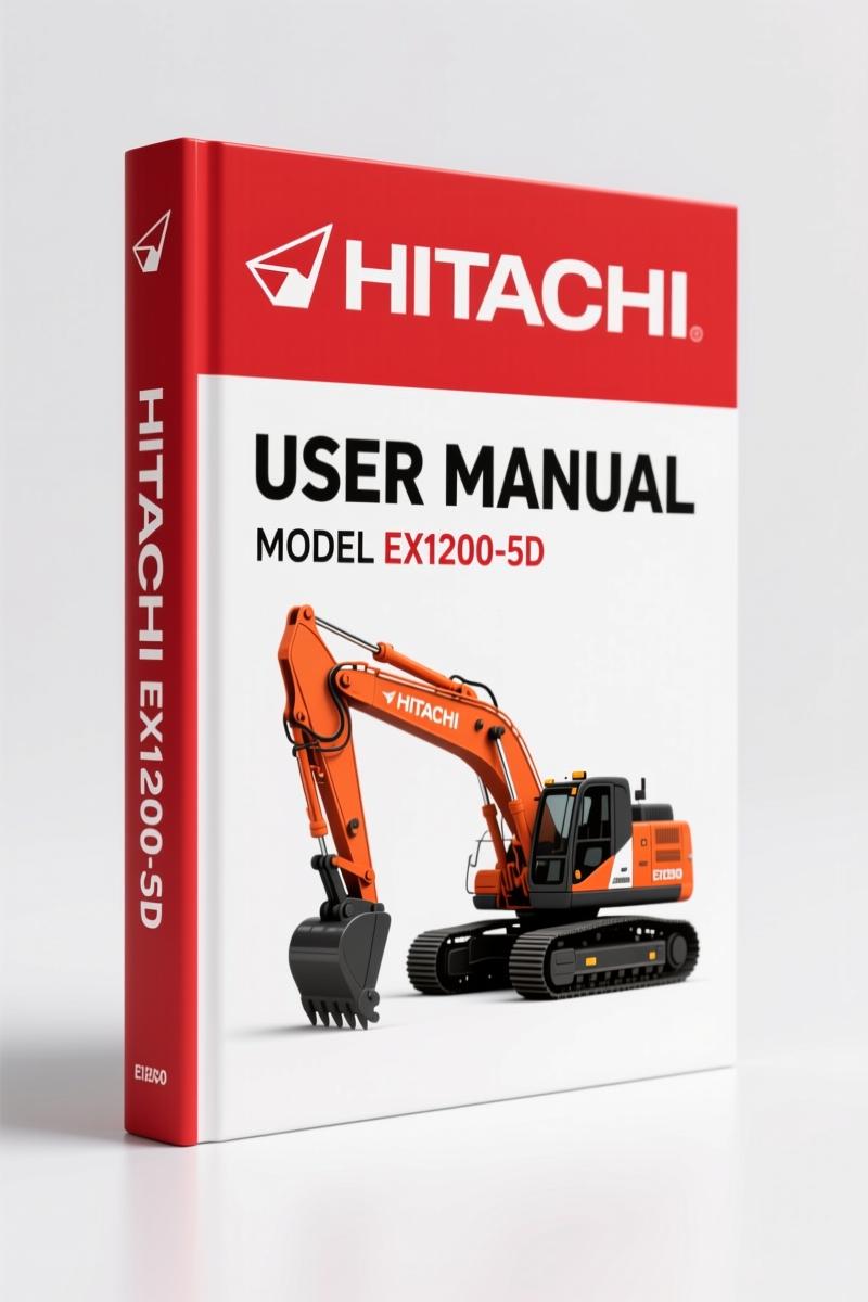 Fiat Hitachi EX1200-5D User Manual – 150 Pages of Factory Specs