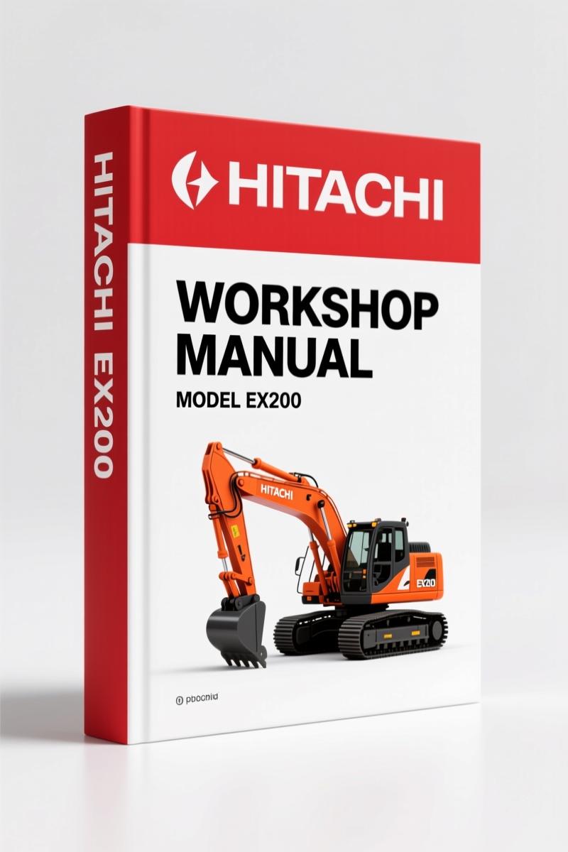 Fiat-hitachi EX200 Technical Manual – OEM Operational Principle 160 pages