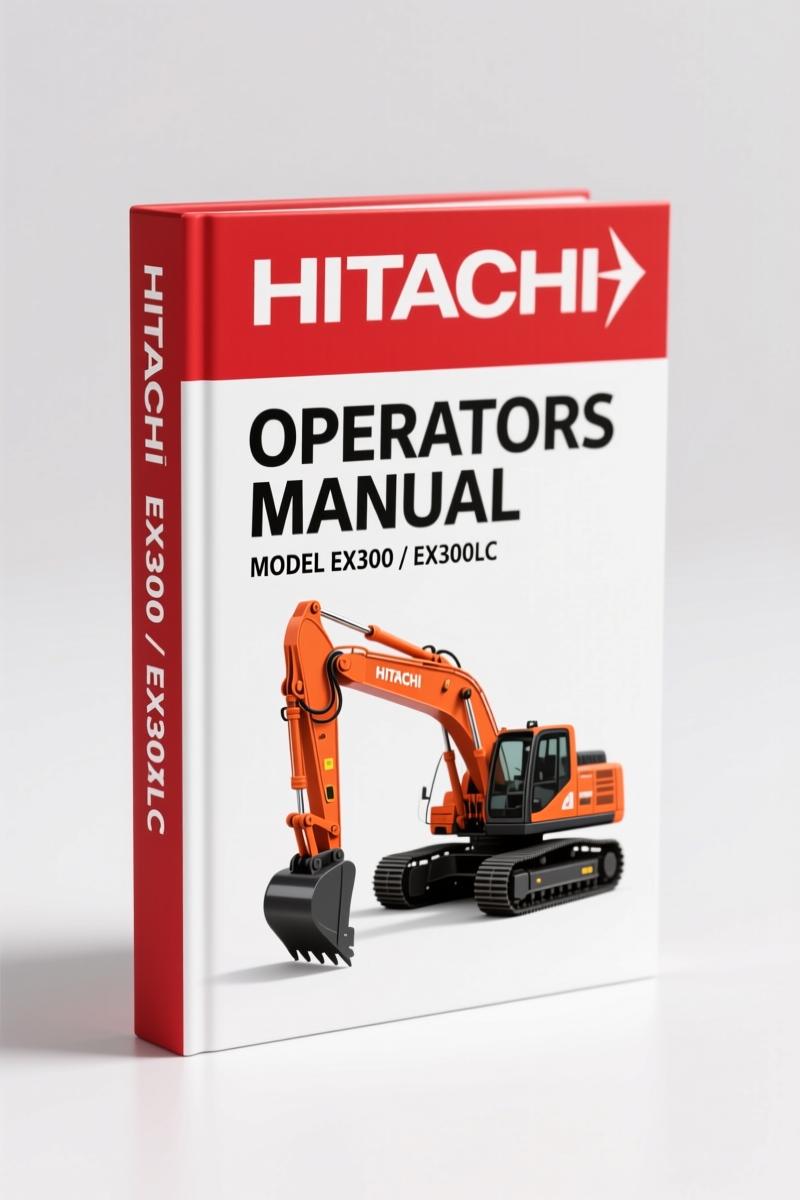 Hitachi Sumitomo EX300, EX300LC Operators Manual – 144 Pages of Factory Specs