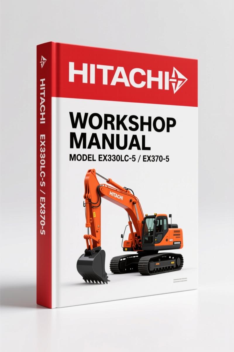Fiat Hitachi EX330LC-5, EX370-5 Workshop Manual – 652 Pages Factory Data