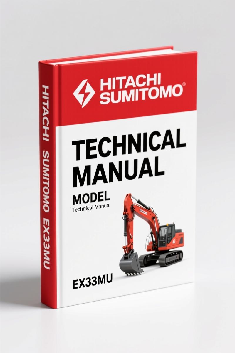 Hitachi Sumitomo EX33Mu, 58Mu Technical Manual – OEM Specs