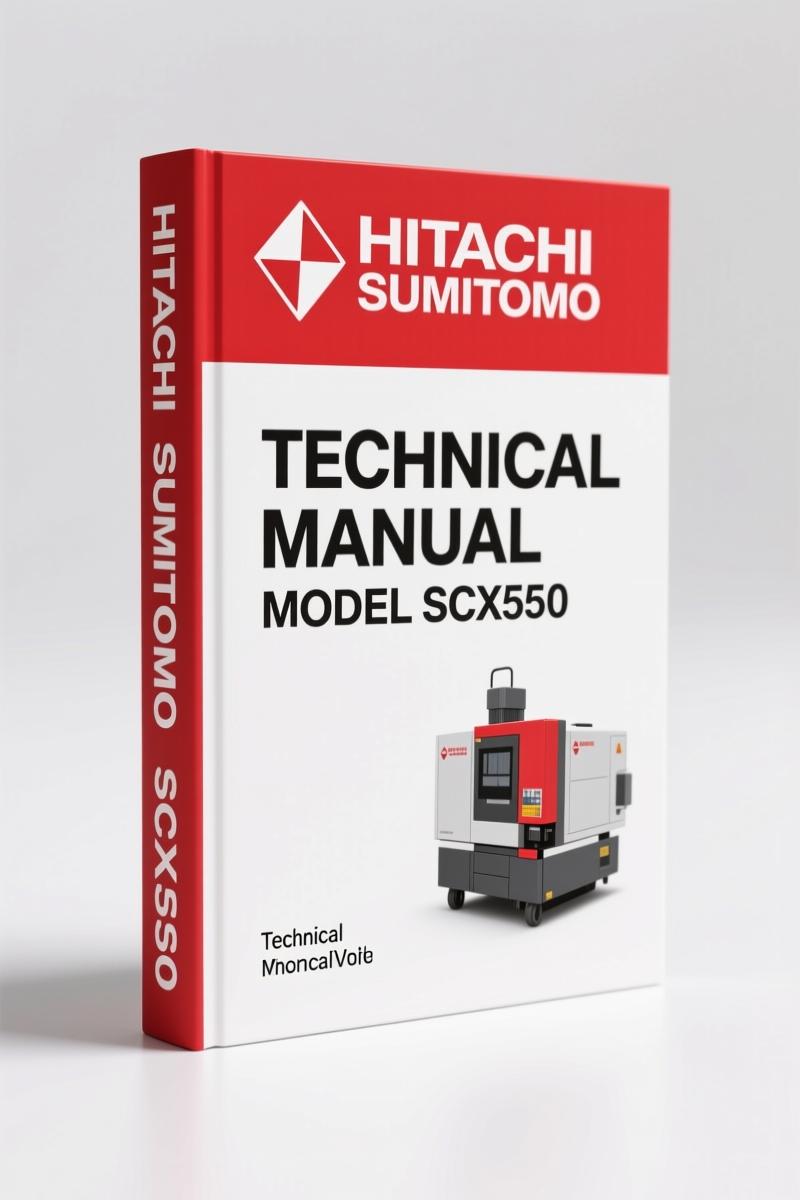 Hitachi Sumitomo SCX550 Technical Manual – 20 Pages of Factory Specs