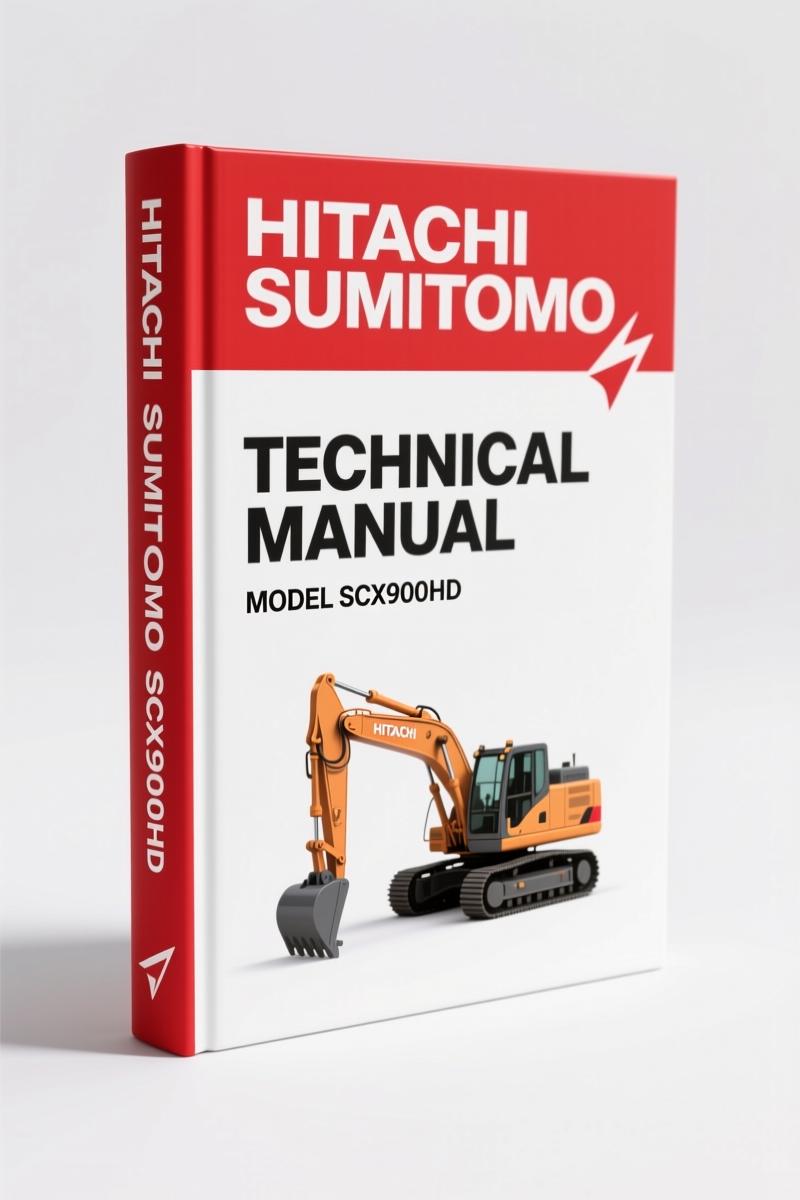 Hitachi Sumitomo SCX900HD Technical Manual – Factory Specs & Diagrams