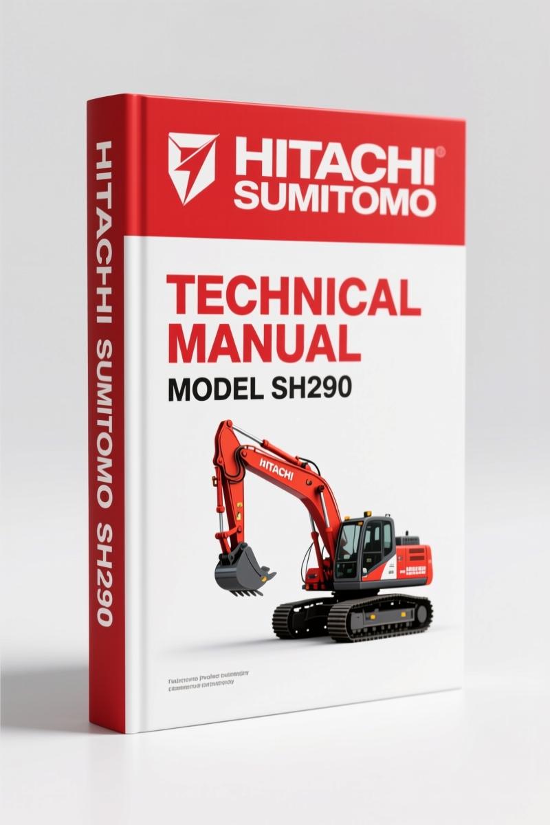 Hitachi Sumitomo SH290 2004 Technical Manual – 204 Pages