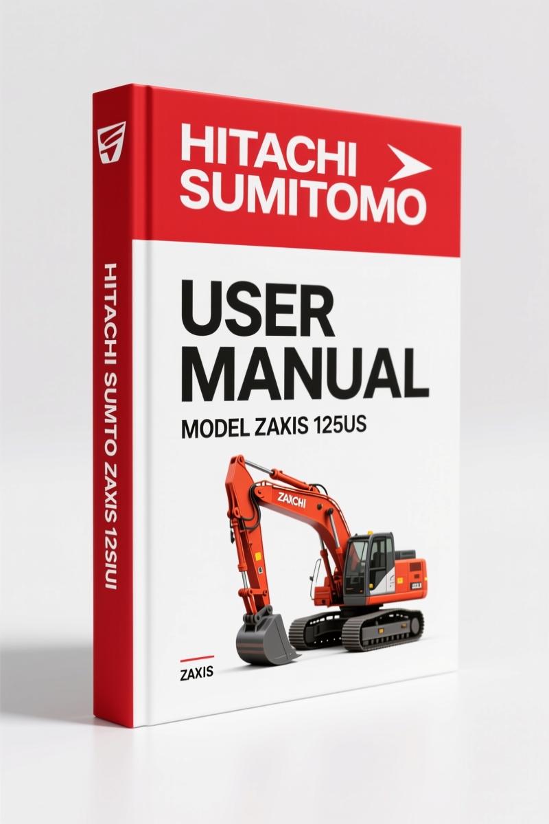 Hitachi Sumitomo ZAXIS 135US, ZAXIS 135USK, ZAXIS 225USR, ZAXIS 225US, ZAXIS 125US 2006 User Manual