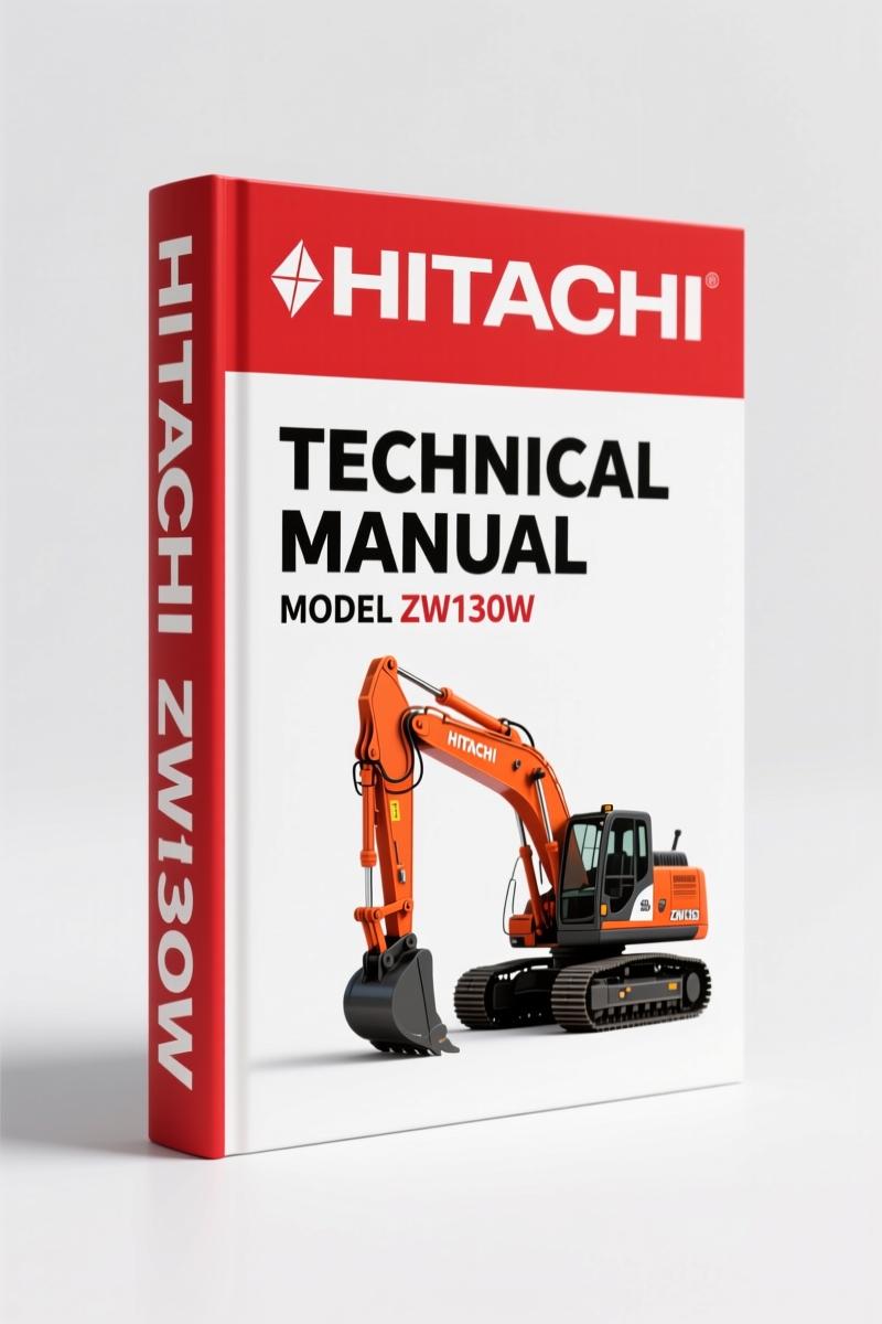 Hitachi Sumitomo ZW130W Technical Manual – Factory Specs & Diagnostics