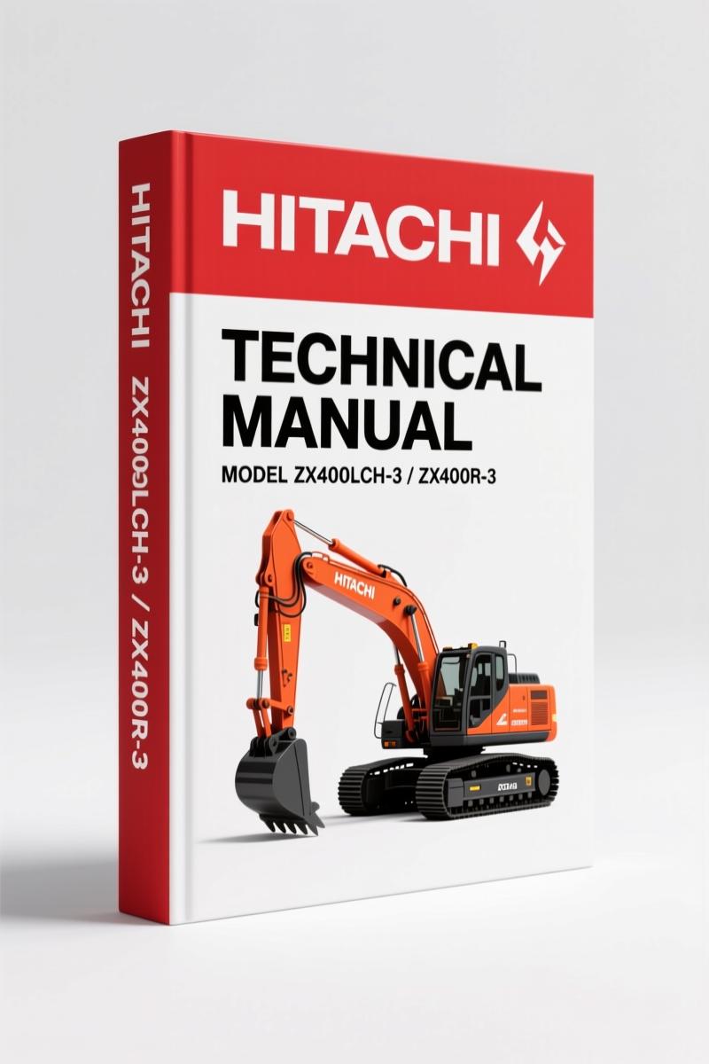 Fiat Hitachi ZX400LCH-3 Technical Manual – 13 Pages OEM Specs