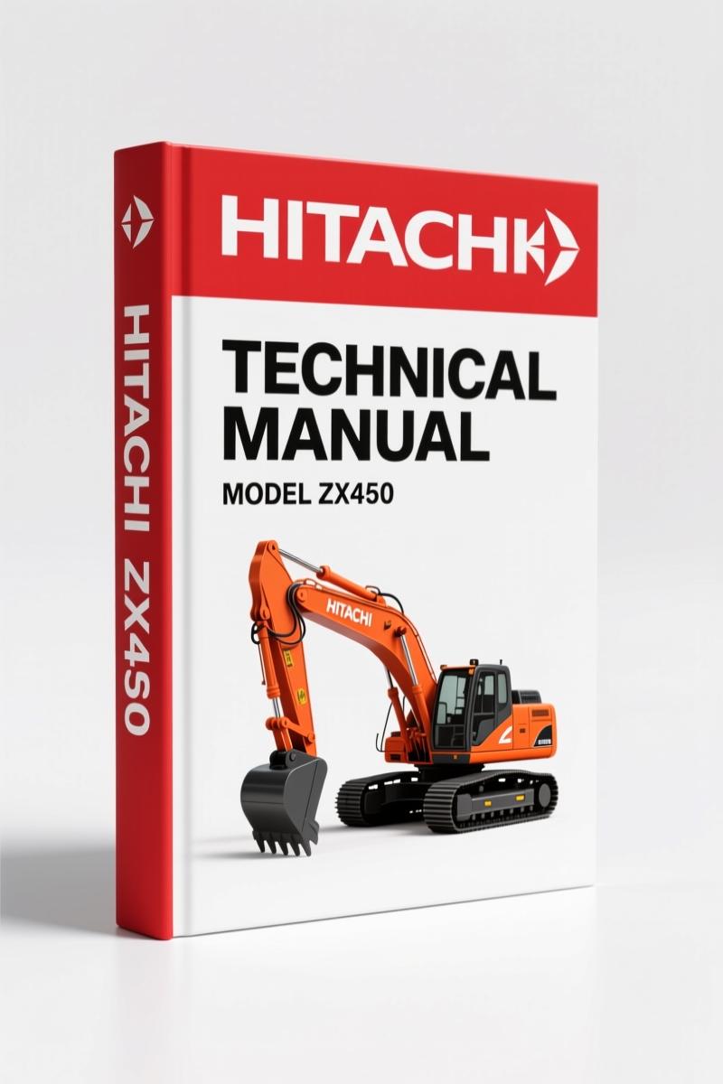 Hitachi Sumitomo ZX450 2002 Technical Manual - Factory Specs