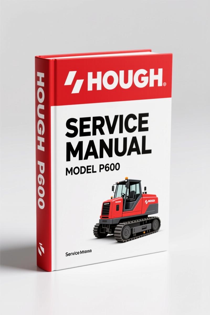 Hough P600 Service Manual – Torque Converter & Transmission OEM Specs