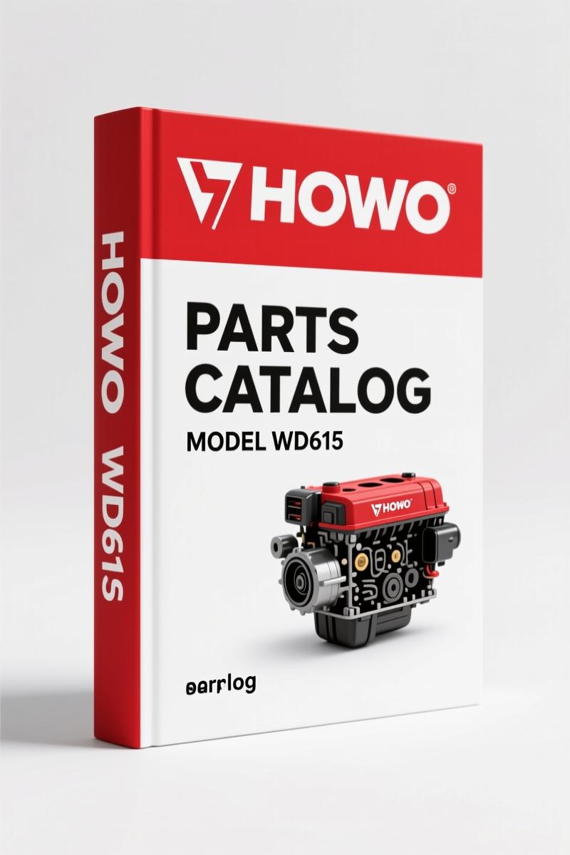 Howo WD615 Parts Catalog – 354 Pages OEM Part Numbers