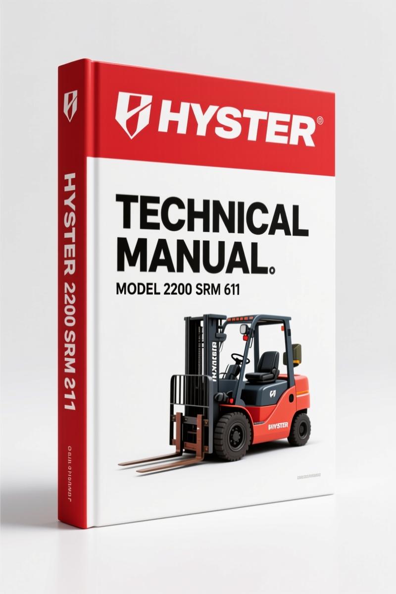Hyster 2200 SRM 611 Technical Manual – Factory Electronic Engine Control Documentation