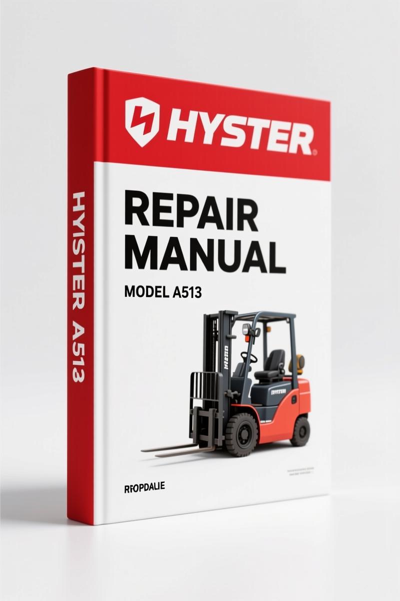Hyster A513, A514, A613, A614, A702 2014 Service Manual – Factory Specs for Mast & Fork Repair