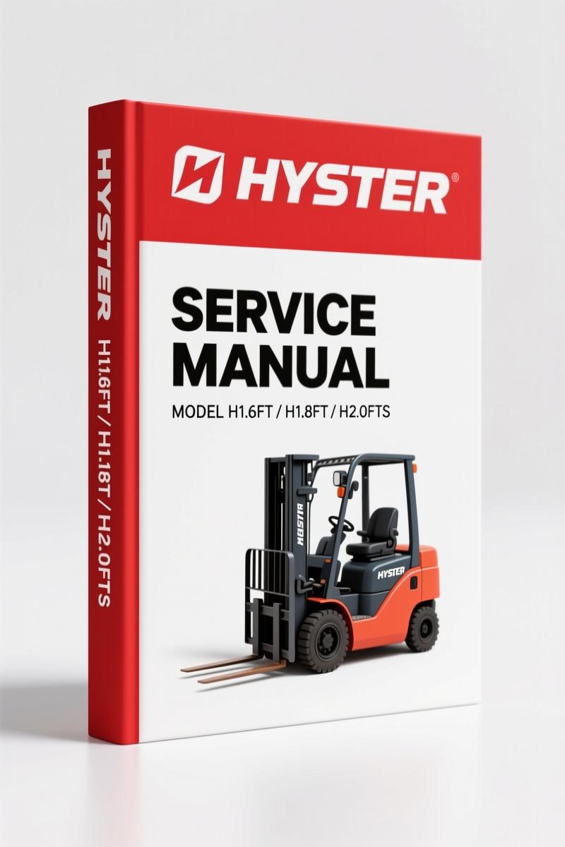 Hyster H2.0FTS, H2.0FT, H3.5FT, H1.6FT, H1.8FT Service Manual – OEM Specs