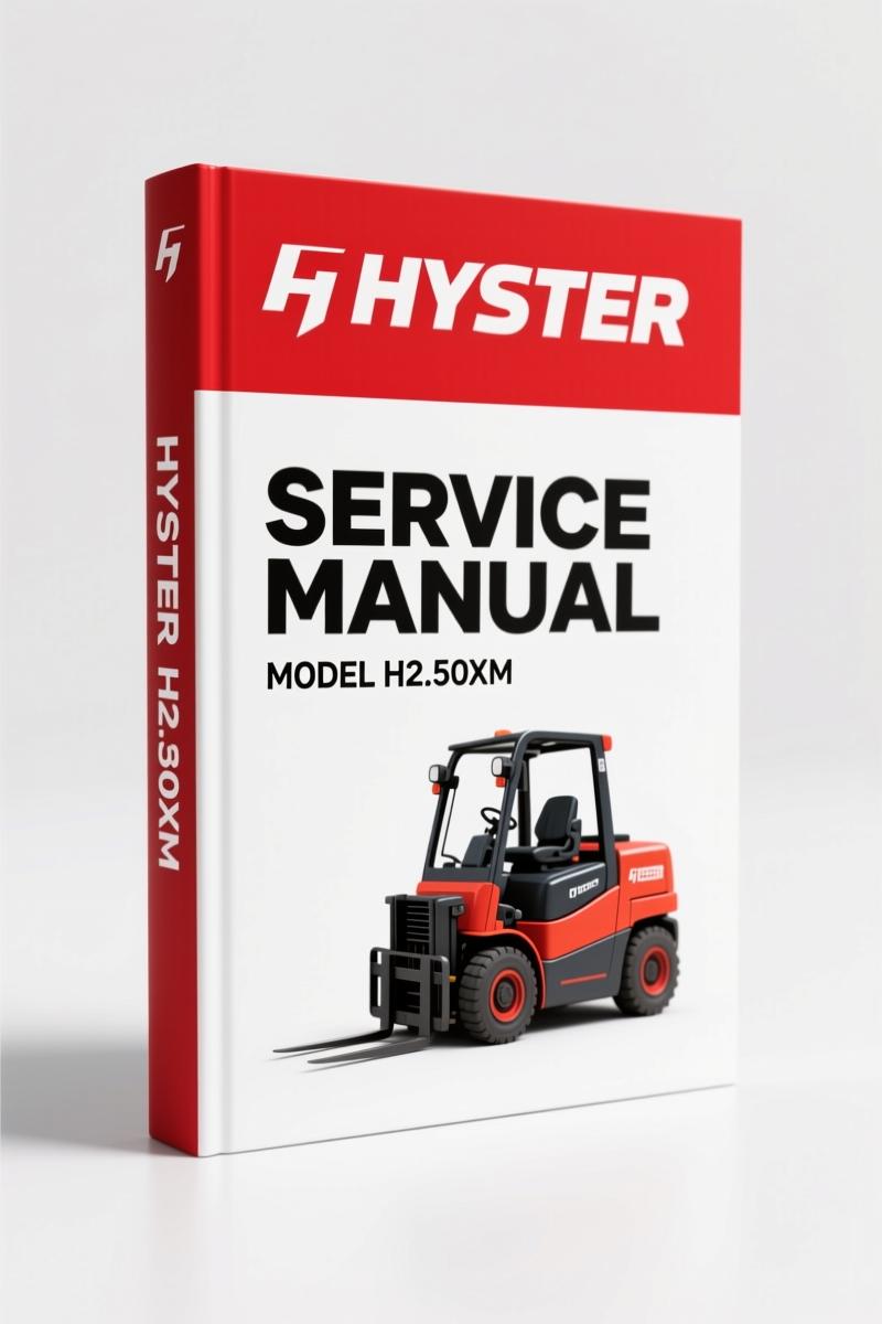 Hyster H2.00XM to H3.20XM Service Manual – Perkins Diesel