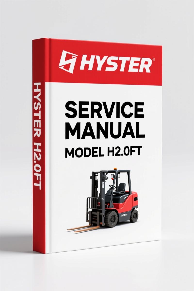 Hyster H2.0FT, H3.5FT, H2.5FT, H3.0FT Service Manual - 96 Pages