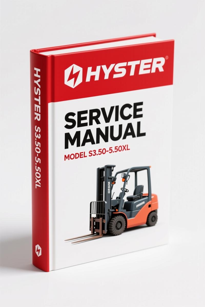 Hyster S6.00-7.00XL, H6.00-7.00XL, H3.50-5.00XL, S3.50-5.50XL, H13.00-16.00XL Service Manual