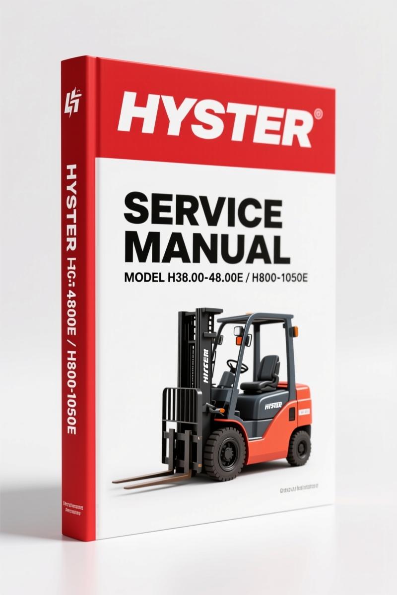 Hyster H36.00-48.00E, H800-1050E 2006 Wiring Diagram – 32 Pages Factory Electrical Schematics