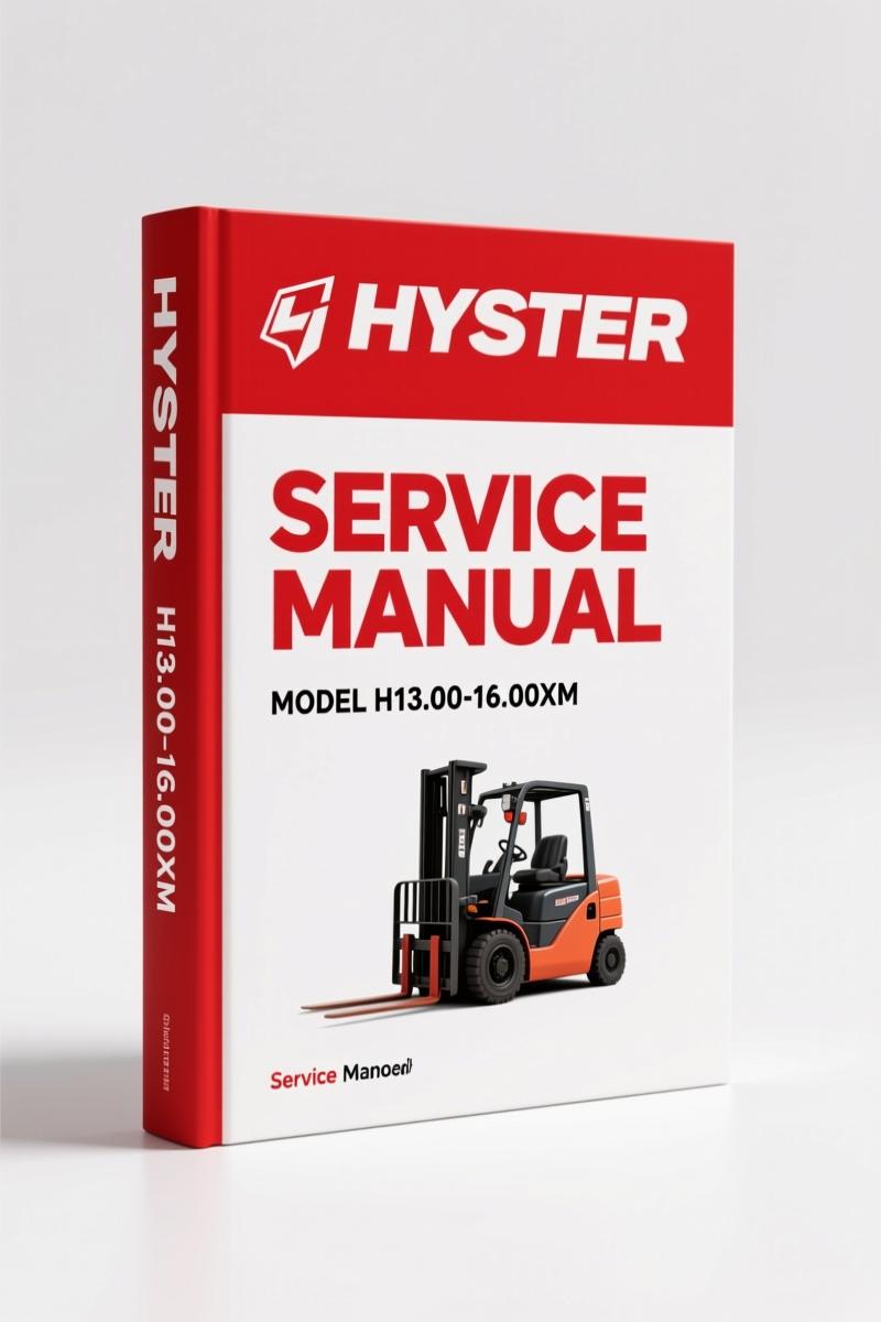 Hyster H8.00-12.00XM/H13.00-16.00XM Service Manual – 48 pp