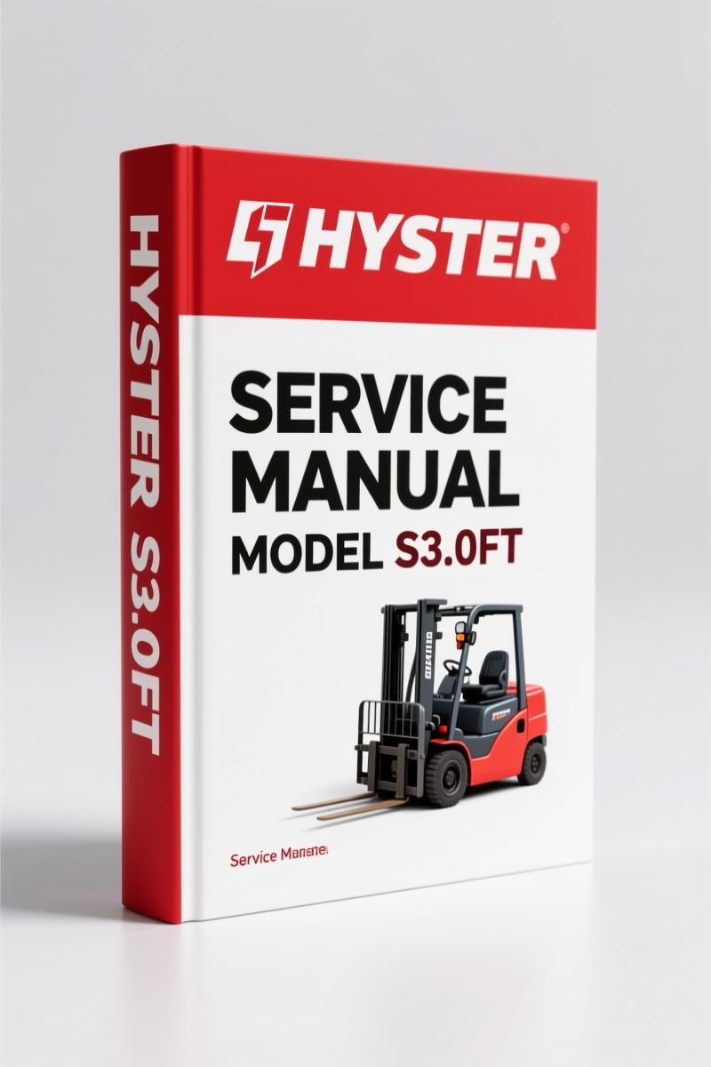 Hyster S2.0FT, S3.5FT, H2.0FT, H3.5FT Service Manual – 46 Pages