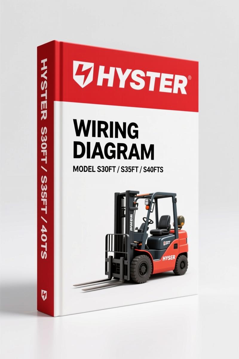 Hyster S2.0-3.5FT 2013 Wiring Diagram – 70 Pages Factory Electrical Schematics