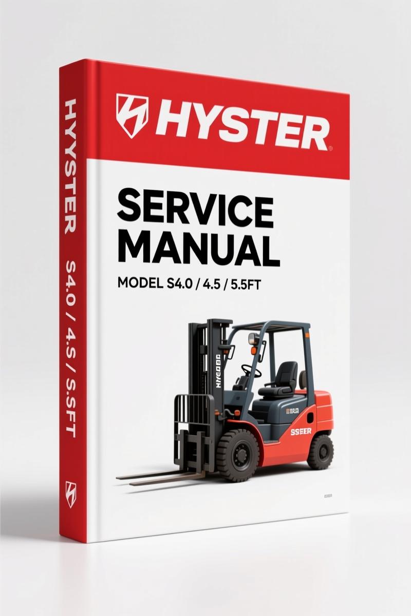 Hyster H135FT, S5.5FTS, H80, S6.0FT, H6.0FT 2012 Service Manual