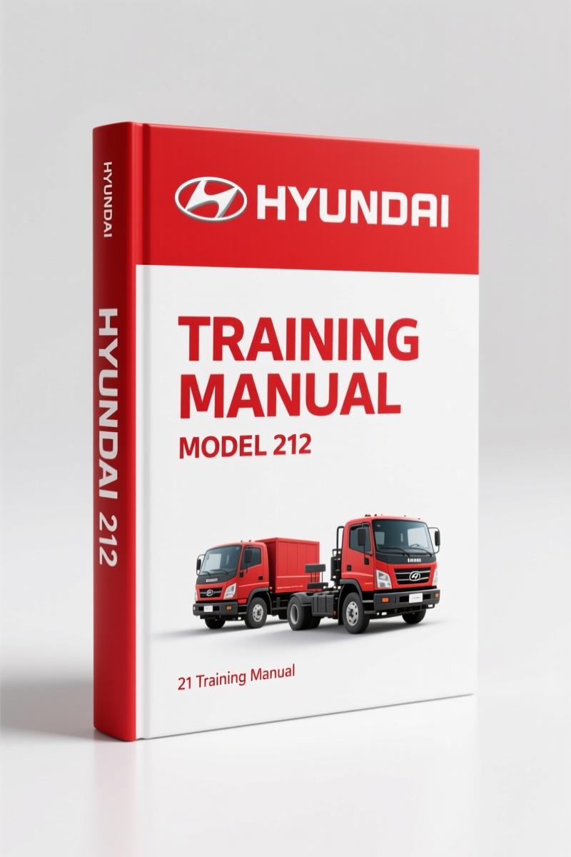 Hyundai 212, 370 2007 Training Manual – Factory SRS Safety Guide