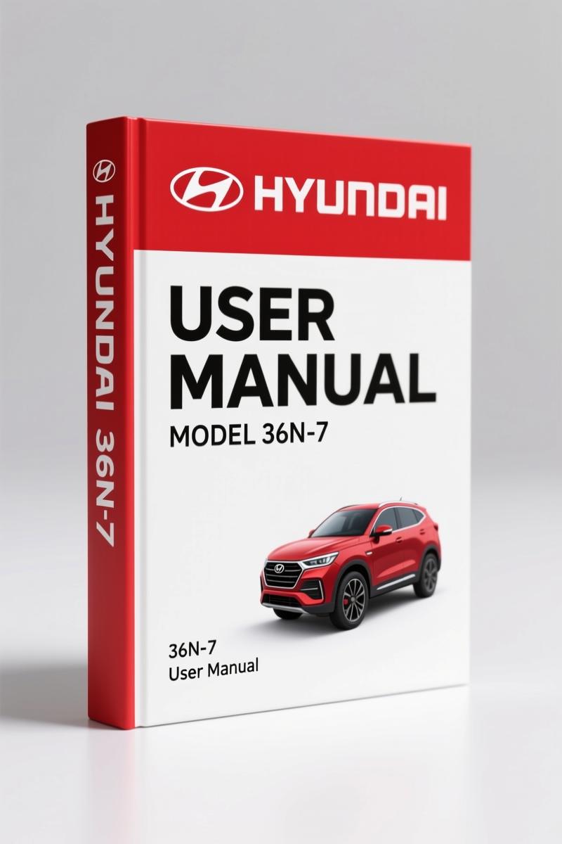 Hyundai 36N-7 User Manual – Operator Procedures & OEM Specs