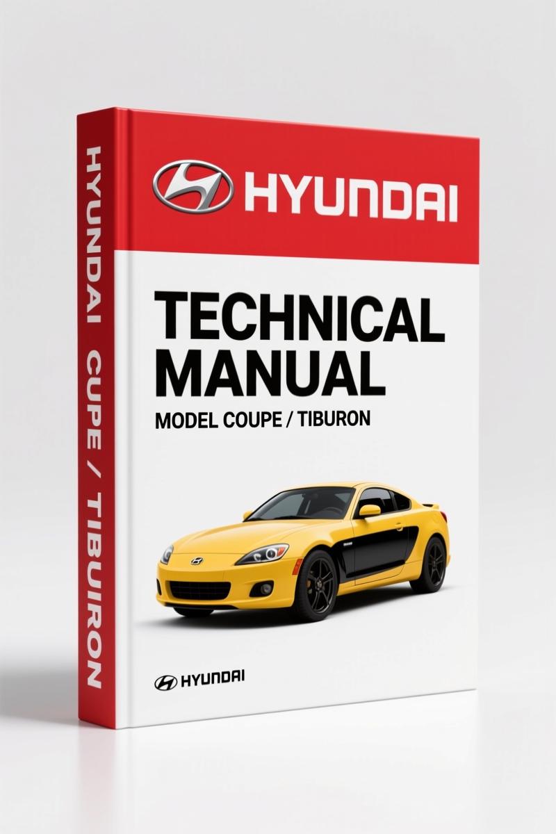 Hyundai TIBURON, COUPE Technical Manual – 75 Pages